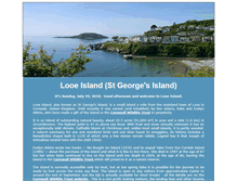 Tablet Screenshot of looeisland.co.uk